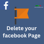 how to delete facebook page